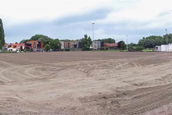 Aanleg kunstgras voetbalveld Jeugdacademie - Sportinfrabouw NV